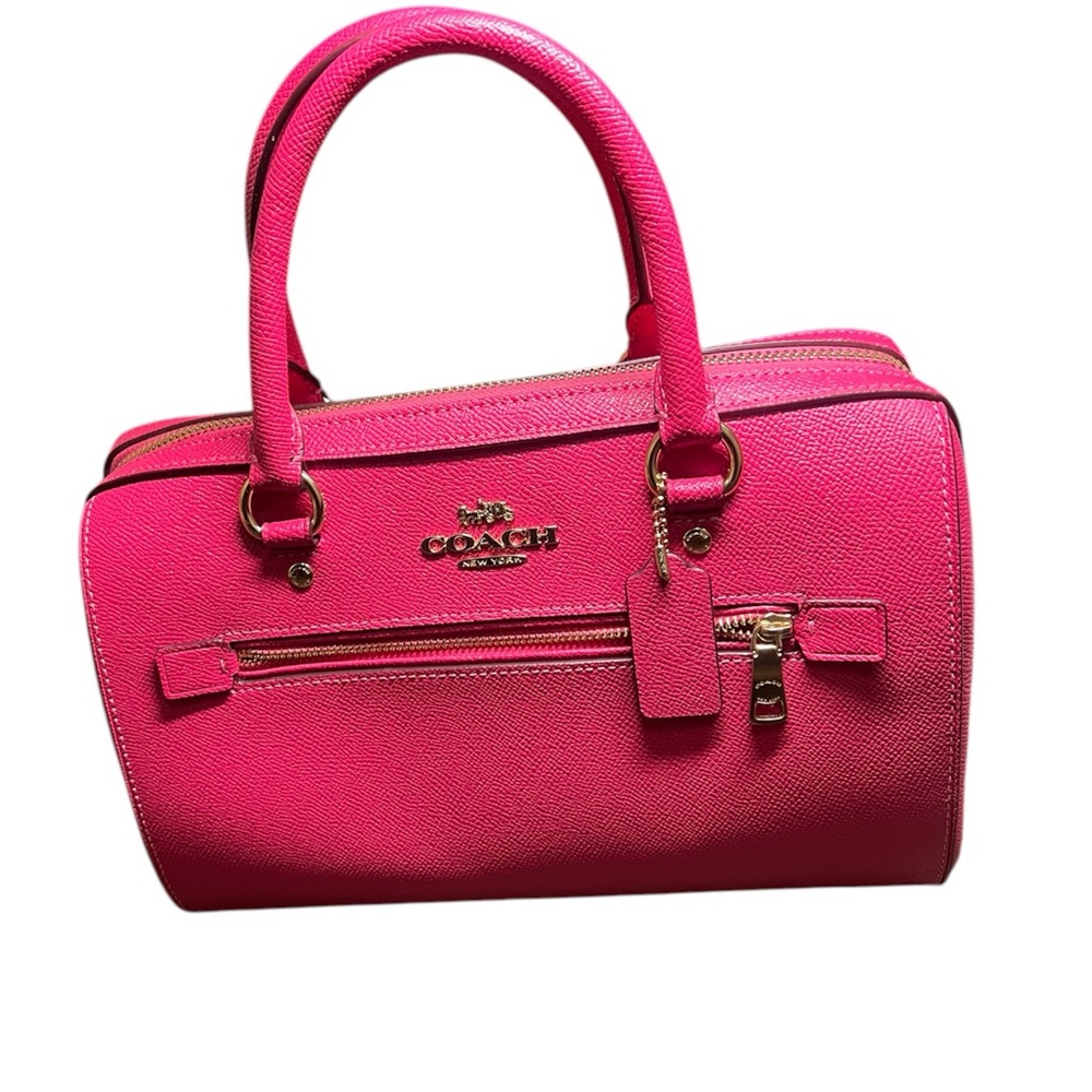 Coach Pink Leather Women's Bag